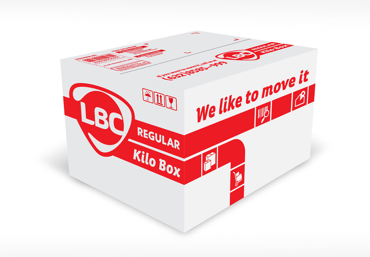 Brand Consultancy in Logistics Industry. Packaging design for LBC.